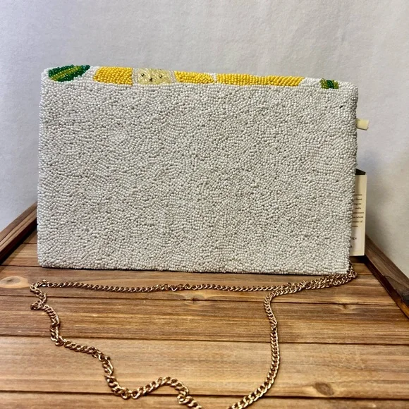 Viral Beaded Lemon Clutch!